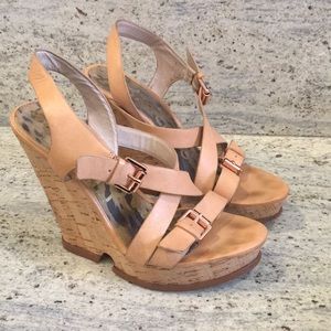 Sam Edelman Leather Wedges